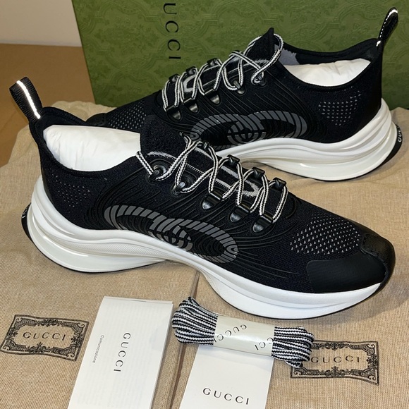 Authentic Gucci Run Mesh Women’s Sneakers size 40 - Picture 4 of 11